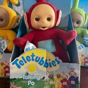 Teletubbies talking dolls original set of all 4